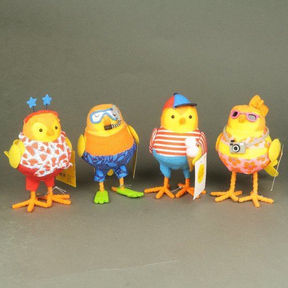 Featherly Friends Holiday Target Featherly Friends Sun Squad Summer Fabric Birds Full Set Of